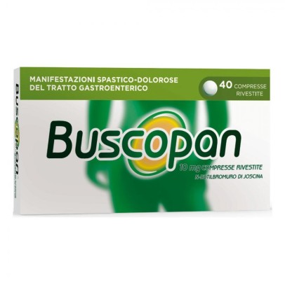 BUSCOPAN*40 cpr riv 10 mg BUSCOPAN*40 cpr riv 10 mg