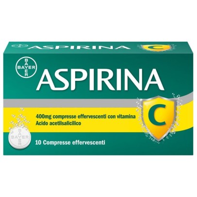 ASPIRINA*10 cpr eff 400 mg + 240 mg ASPIRINA*10 cpr eff 400 mg + 240 mg