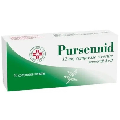 PURSENNID*40 cpr riv 12 mg PURSENNID*40 cpr riv 12 mg
