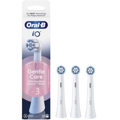 ORALB POWER REFILL IO GENTLE CLEAN WHITE 3 PEZZI ORALB POWER REFILL IO GENTLE CLEAN WHITE 3 PEZZI