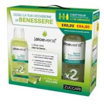 ALOEVERA2 SUCCO PURO ALOE 3 PEZZI DA 1 LITRO ALOEVERA2 SUCCO PURO ALOE 3 PEZZI DA 1 LITRO