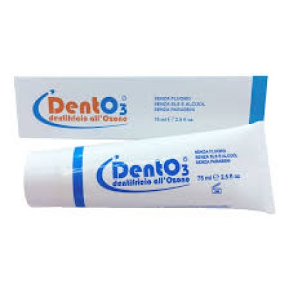 DentO3 Dentifricio al 2% di Olio di Semi di Girasole Ozonizzato (Ozonia 3000) DentO3 Dentifricio al 2% di Olio di Semi di Girasole Ozonizzato (Ozonia 3000)