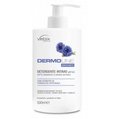 VEBIX DERMOLINE FIORDALISO DETERG.INTIMO 500 ML