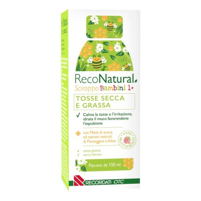 RECONATURAL SCIROPPO TOSSE BAMBINI 150 ML RECONATURAL SCIROPPO TOSSE BAMBINI 150 ML