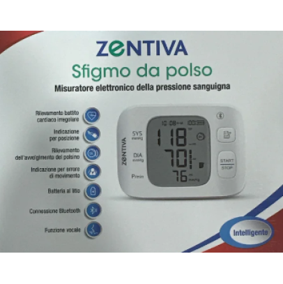 SFIGMOMANOMETRO DA POLSO ZENTIVA SFIGMOMANOMETRO DA POLSO ZENTIVA