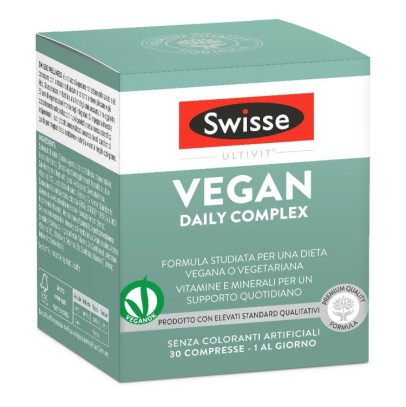 SWISSE VEGAN DAILY COMPLEX 30 COMPRESSE SWISSE VEGAN DAILY COMPLEX 30 COMPRESSE