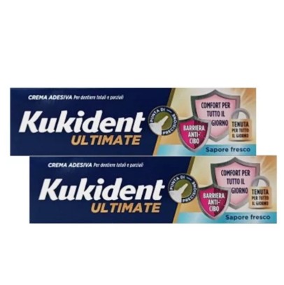 KUKIDENT ULTIMATE FRESCO 40 G BIPACCO KUKIDENT ULTIMATE FRESCO 40 G BIPACCO