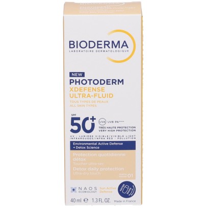 PHOTODERM XDEFENSE ULTRA-FLUID SPF50+ 01 40 ML PHOTODERM XDEFENSE ULTRA-FLUID SPF50+ 01 40 ML