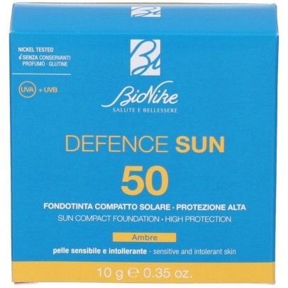 DEFENCE SUN 50 FONDOTINTA COMPATTO N1 AMBRA 10 G DEFENCE SUN 50 FONDOTINTA COMPATTO N1 AMBRA 10 G