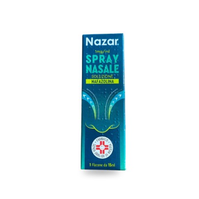 NAZAR*spray nasale 15 ml 100 mg/100 ml