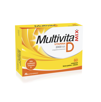MULTIVITAMIX VITAMINA D 2000 UI 60 COMPRESSE