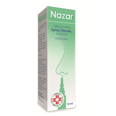 NAZAR*spray nasale 15 ml 100 mg/100 ml NAZAR*spray nasale 15 ml 100 mg/100 ml