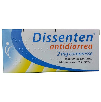 DISSENTEN ANTIDIARREA*10 cpr 2 mg
