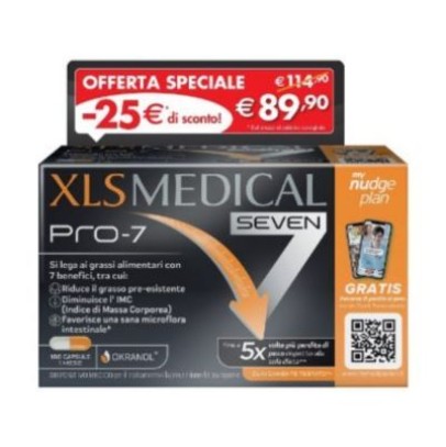XLS MEDICAL PRO 7 180 CAPSULE TAGLIO PREZZO