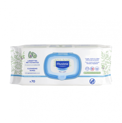 MUSTELA SALVIETTINE DETERGENTI PELLE NORMALI 2020 70 PEZZI