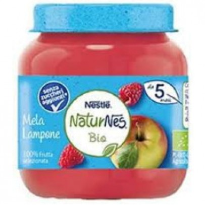 NESTLE'NATURES BIO OMOGENEIZZATO MELA LAMPONE 125 G