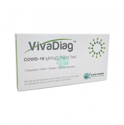 VIVADIAG TEST RAPIDO PER COVID-19 1 PEZZO USO PROFESSIONALE