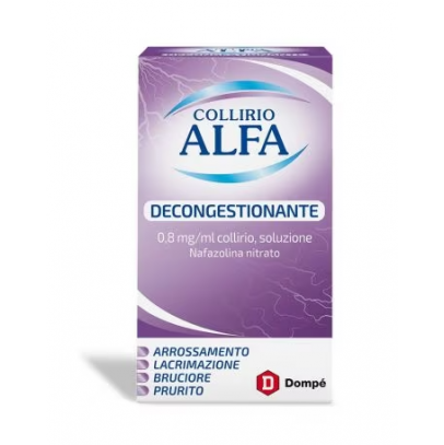 COLLIRIO ALFA DECONGESTIONANTE*collirio 10 ml 0,8 mg/ml (fino a 24 pezzi!!!)