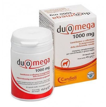 DUOMEGA CANI GRANDI 30 CAPSULE MOLLI 1000 MG