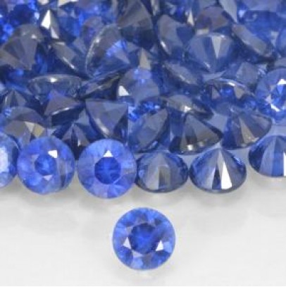 BRILLANTINO 3MM ZIRCONE BLU