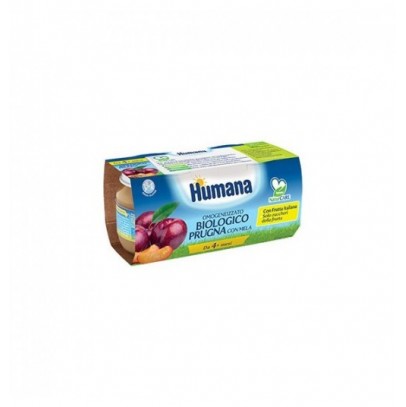 HUMANA OMOGENEIZZATO PRUGNA BIO 4 X 100 G