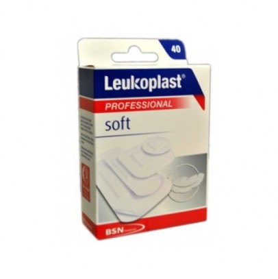 LEUKOPLAST SOFT 40 PEZZI ASSORTITI