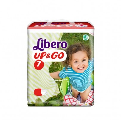 LIBERO UP&GO PANNOLINI 7 16-26 16 PEZZI