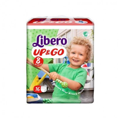 LIBERO UP&GO PANNOLINI 8 19-30 14 PEZZI