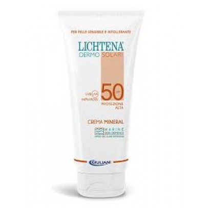 LICHTENA DERMOSOLARI CREMA MINERAL SPF 50+ 100 G