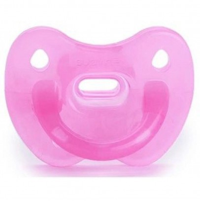 SUCCHIETTO 100% SILICONE FIS 6/18M ROSA I2