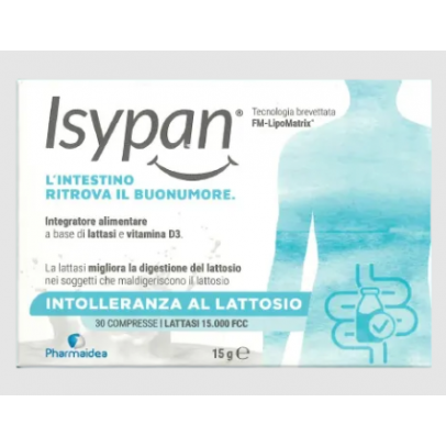 ISYPAN INTOLLERANZA LATTOSIO 30 COMPRESSE