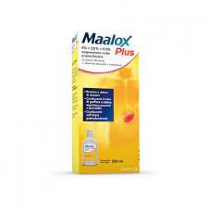 MAALOX PLUS*orale sosp 250 ml 4% + 3,5% + 0,5%