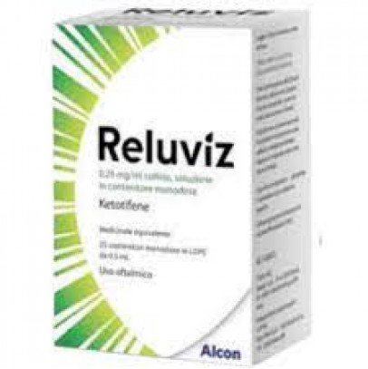 RELUVIZ*25 flaconcini monod 0,5 ml 0,25 mg/ml collirio