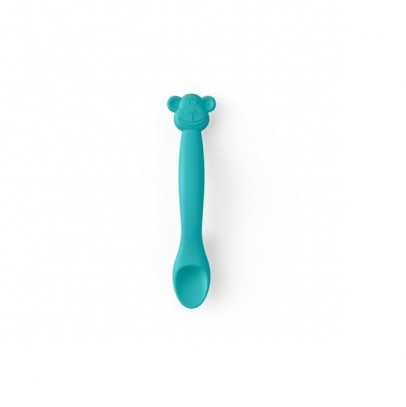 SUAVINEX CUCCHIAO MONKEY SILICONE VERDE