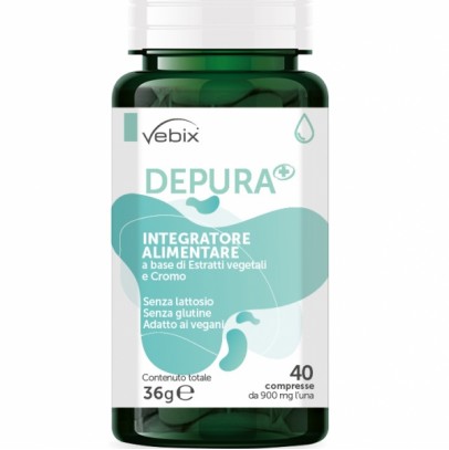 VEBIX DEPURA + 40 COMPRESSE 900MG