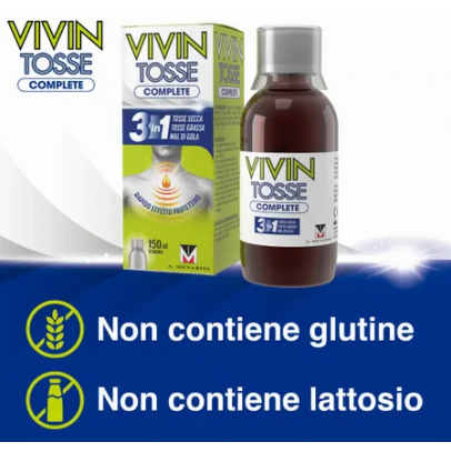 VIVIN TOSSE COMPLETE SCIROPPO PER TOSSE 150 ML