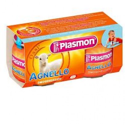 PLASMON OMOGENEIZZATO AGNELLO 4 X 80 G