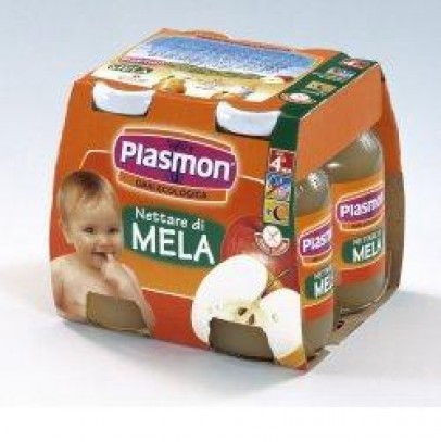 PLASMON NETTARE DI MELA 4 X 125 ML