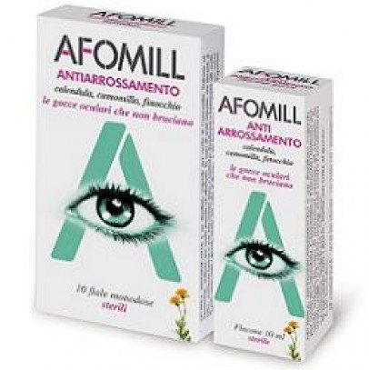 AFOMILL ANTIARROSSAMENTO GOCCE OCULARI 10 FIALE MONODOSE 0,5ML