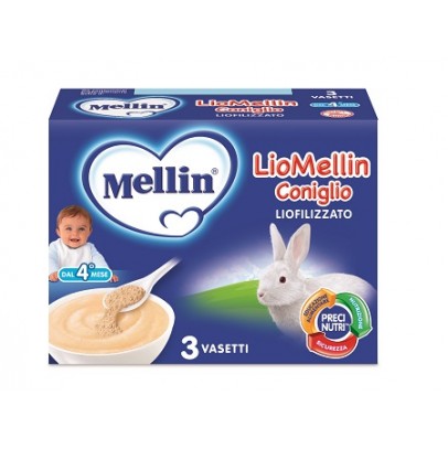 LIOMELLIN CONIGLIO LIOFILIZZATO 10 G 3 PEZZI