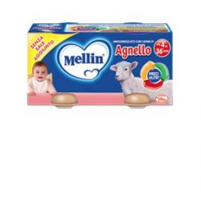 MELLIN OMOGENEIZZATO AGNELLO 120 G 2 PEZZI