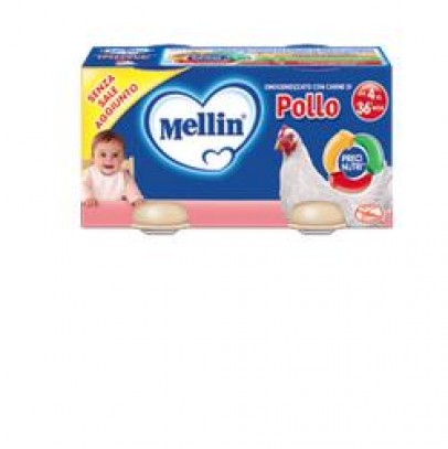 MELLIN OMOGENEIZZATO POLLO 80 G 2 PEZZI