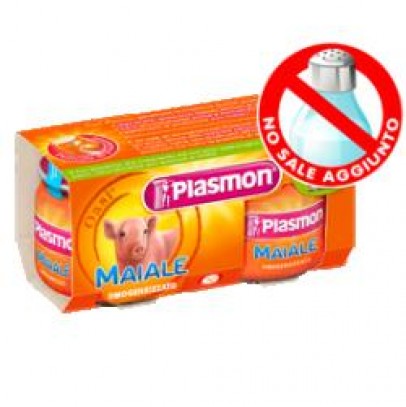 PLASMON OMOGENEIZZATO MAIALE 80 G X 2 PEZZI