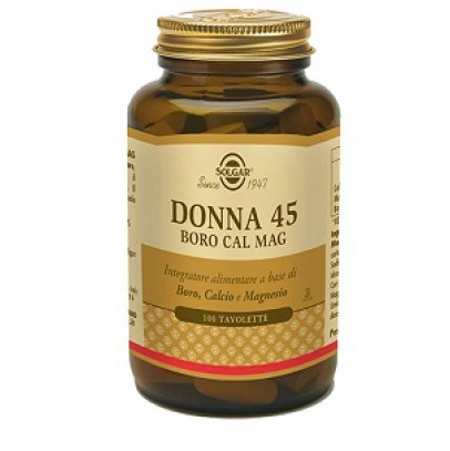 DONNA 45 BORO CAL MAG 100 TAVOLETTE