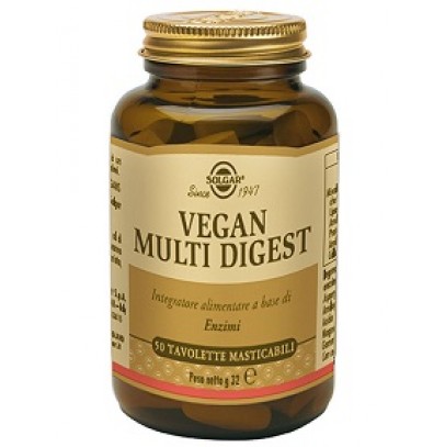 VEGAN MULTI DIGEST 50 TAVOLETTE MASTICABILI