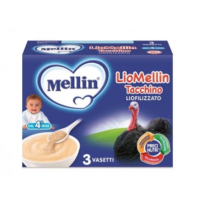 LIOMELLIN TACCHINO LIOFILIZZATO 10 G 3 PEZZI