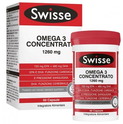 SWISSE OMEGA 3 CONCENTRATO 60 CAPSULE