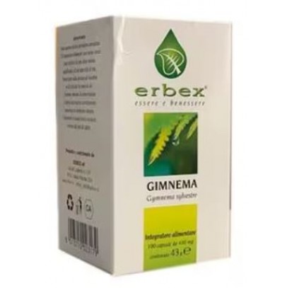 GIMNEMA 100CPS 430MG ERBEX