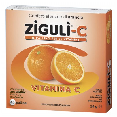 ZIGULI C ARANCIA 40 CONFETTI 24 G