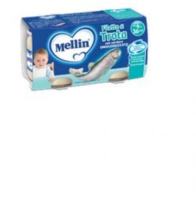 MELLIN OMOGENEIZZATO TROTA 80 G 2 PEZZI